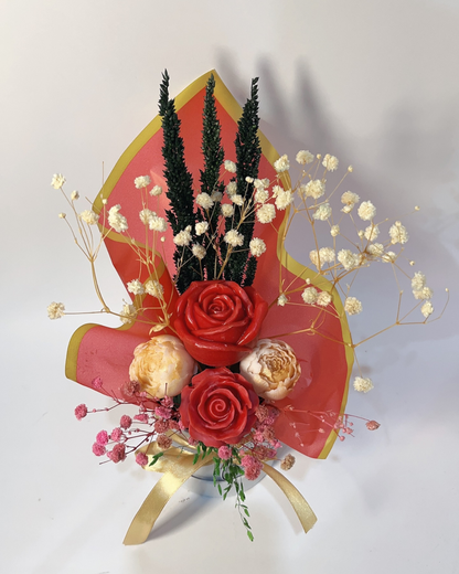 Everlasting Bloom Candle Bouquet
