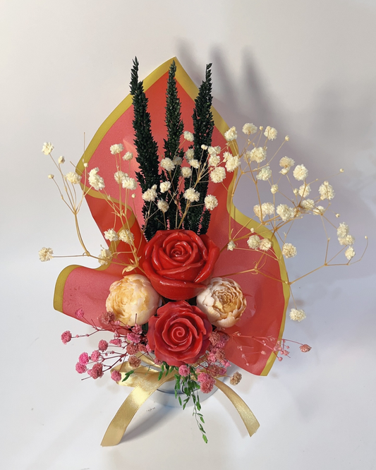 Everlasting Bloom Candle Bouquet