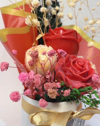 Everlasting Bloom Candle Bouquet