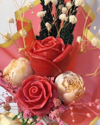 Everlasting Bloom Candle Bouquet