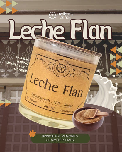 Leche Flan – Caramel Custard Scented Candle