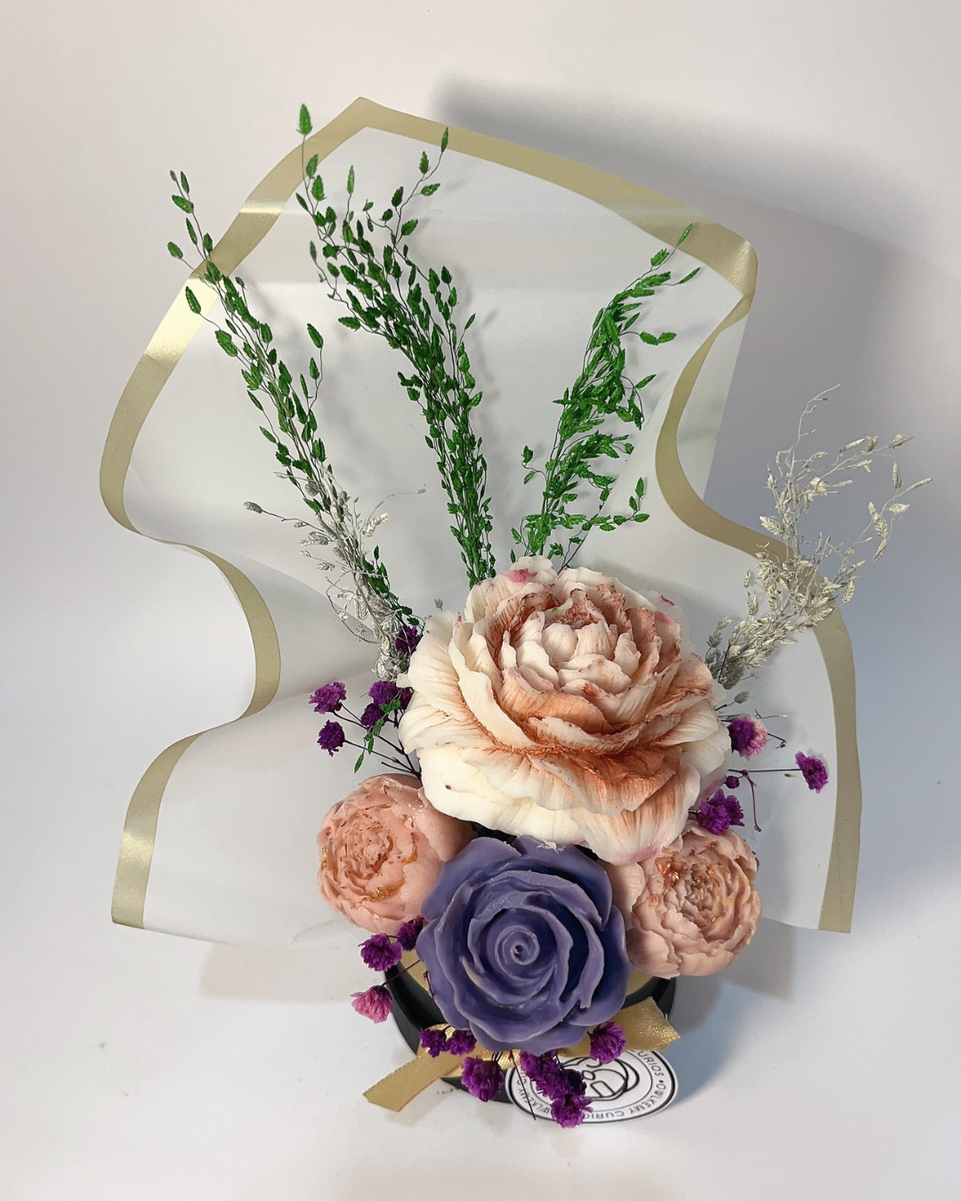 Everlasting Bloom Candle Bouquet