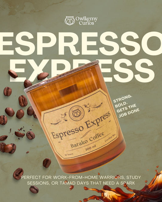 Espresso Express – Strong Coffee Scented Candle