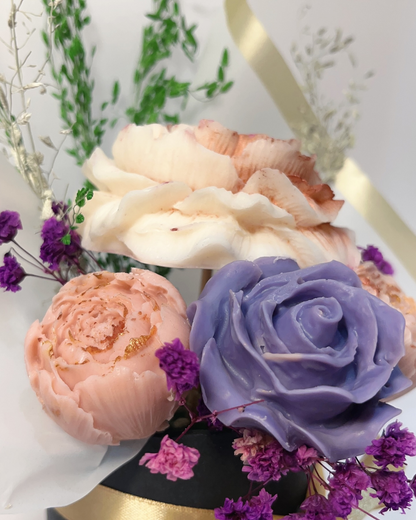 Everlasting Bloom Candle Bouquet